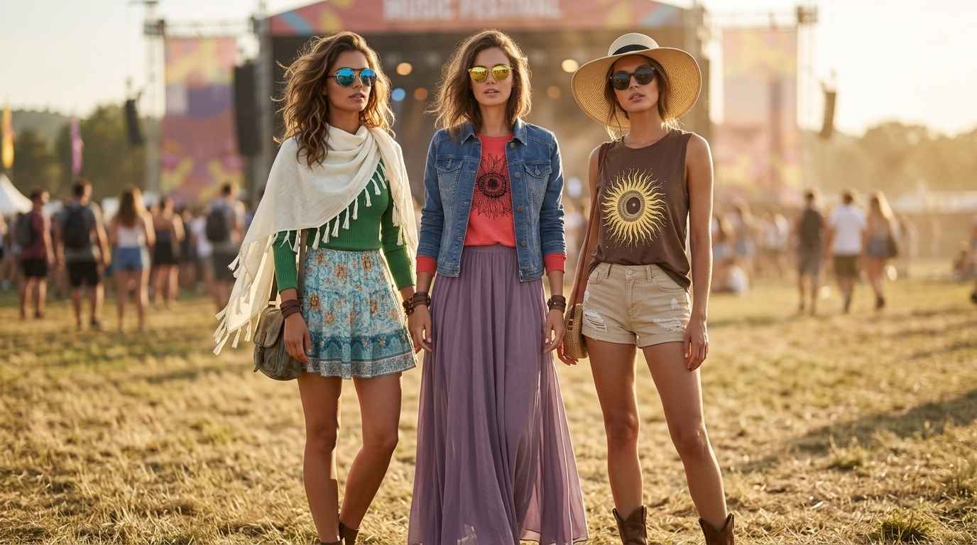 Festival-ready lookbook